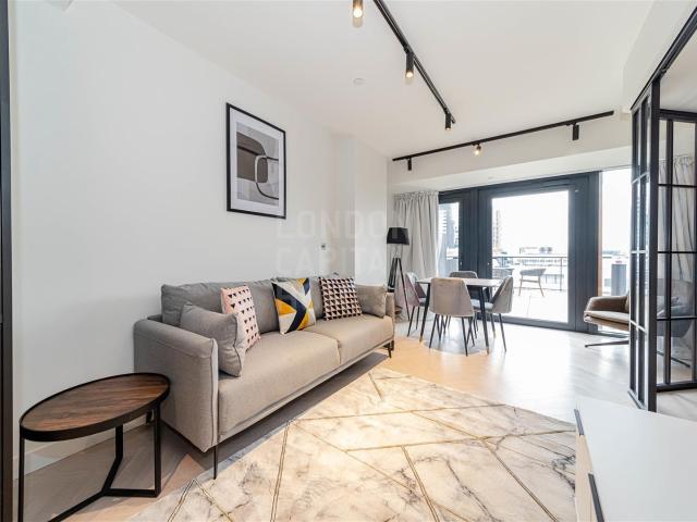 apartment in One Crown Place, 19 Sun Street, London