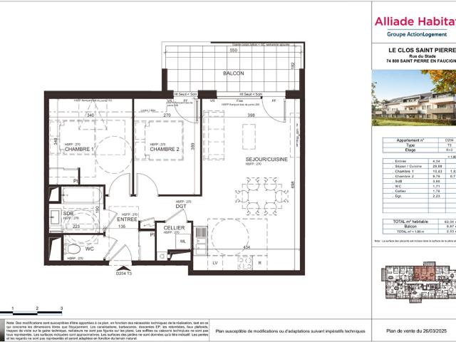 apartment in SAINT PIERRE EN FAUCIGNY