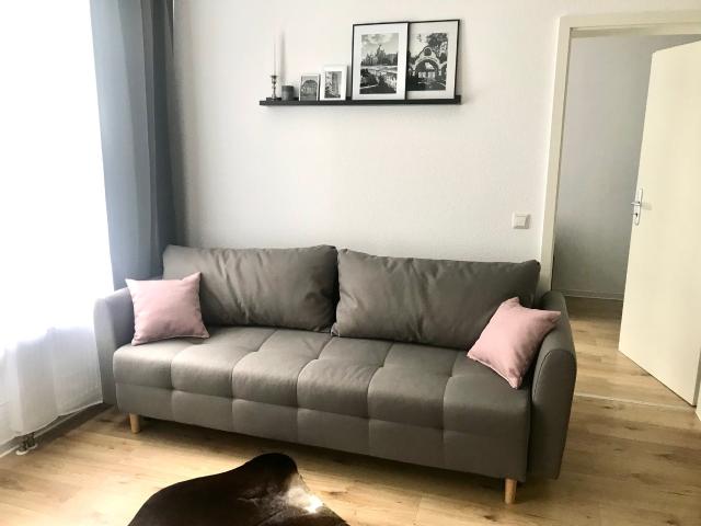 Apartment in the middle of the city with garden, barbecue, office desk, Netflix and printer
