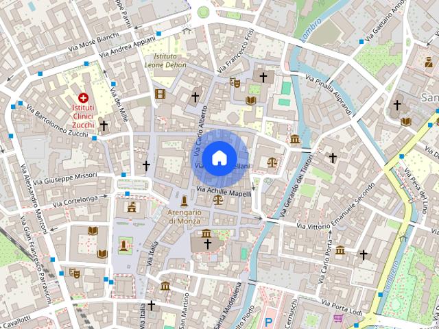 Apartment in Via Angelo Bellani, Monza for 60 m² with 1 bedroom