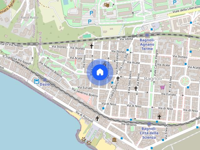 Apartment in Via Caio Asinio Pollione, Napoli for 75 m² with 2 bedrooms