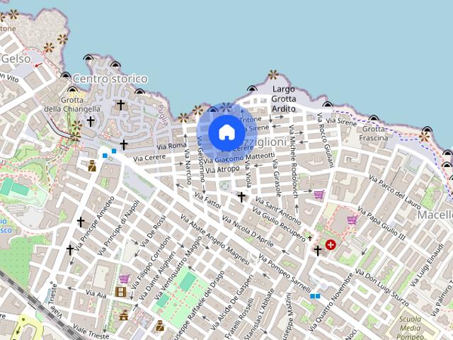 Apartment in Via Roma, Polignano a Mare for 55 m² with 1 bedroom