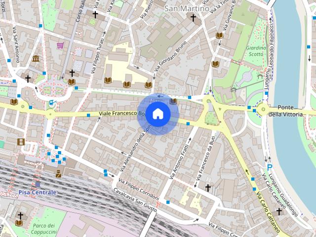 Apartment in Viale Francesco Bonaini, Pisa for 40 m²