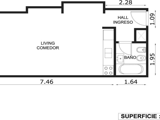 apartment in Villa Ortuzar Capital Federal