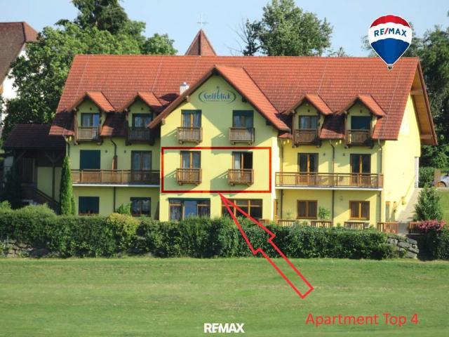 APARTMENT mit Französischen Balkon und eigenem Parkplatz, traumhafter Ausblick direkt am Golfplatz