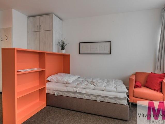 Apartment mit gehobener Komplettausstattung am Nürnberger Hafen