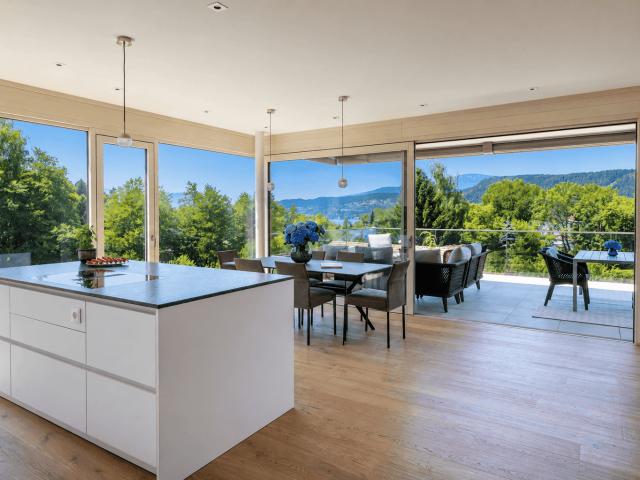 Apartment mit Weitblick in sonniger Lage über dem Wörthersee