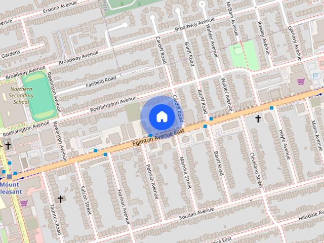 Apartment Rentals Toronto | Eglinton Avenue East | Between Mt. Pleasant Rd. and Bayview Ave