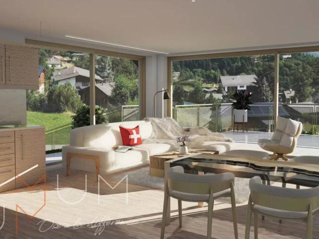 Apartment with 4.5 rooms on sale in Bluche Randogne 114 m² | dreamo. Ch