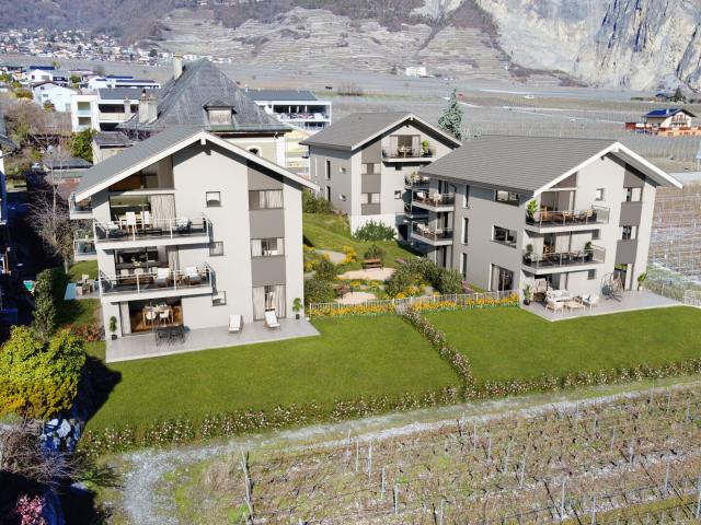 Apartment with 4.5 rooms on sale in Chamoson 105 m² | dreamo. Ch