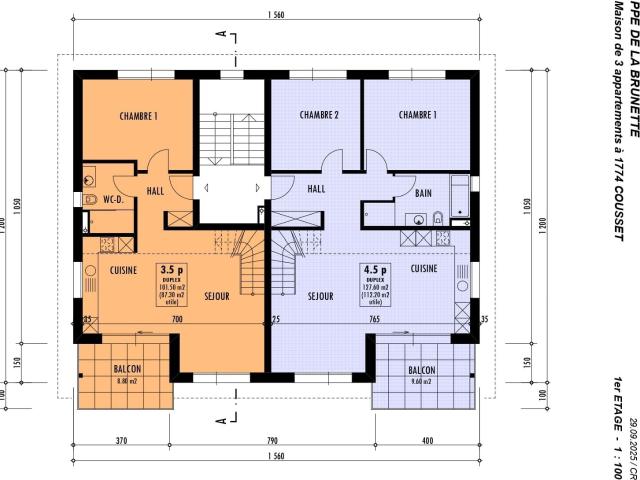 Apartment with 4.5 rooms on sale in Cousset 109 m² | dreamo. Ch