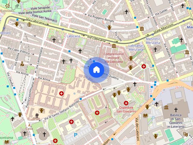Apartment with 1 bedroom for rent in Centro, Rome