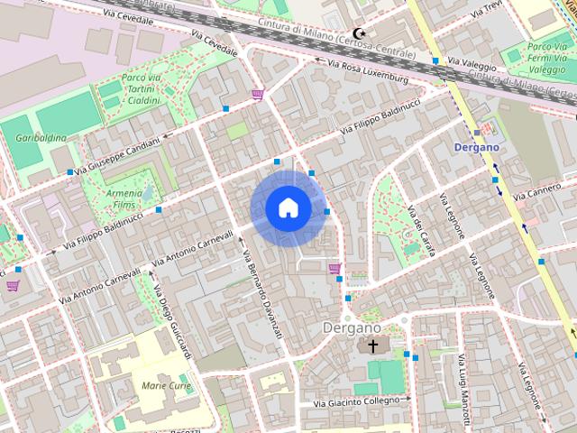 Apartment with 1 bedroom for rent in Dergano, Milan