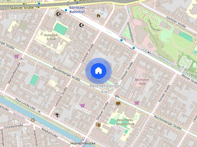 Apartment with 1 bedroom for rent in Kreuzberg, Berlin