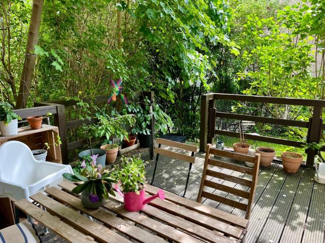 Apartment with private garden in Hoheluft for sublease