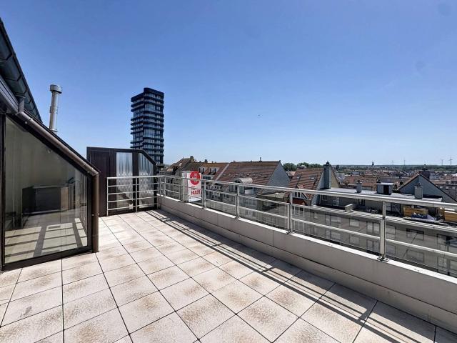 Apartment with sunny and spacious terrace for rent in Heist