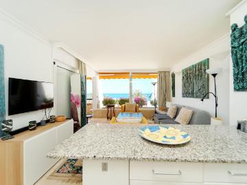 Apartment to rent in Montemarina, Patalavaca, Gran Canaria, seafront with sea view