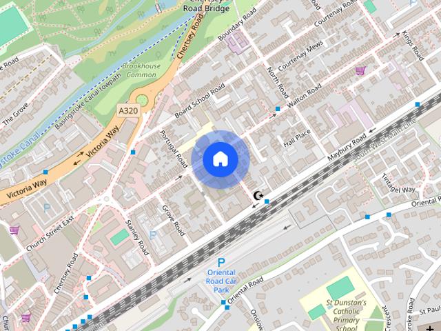 apartment to rent Stadium House, 73 Walton Road, Woking, GU21