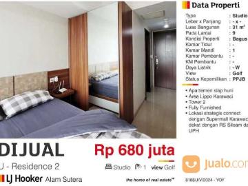 Apartment u residence daerah karawaci