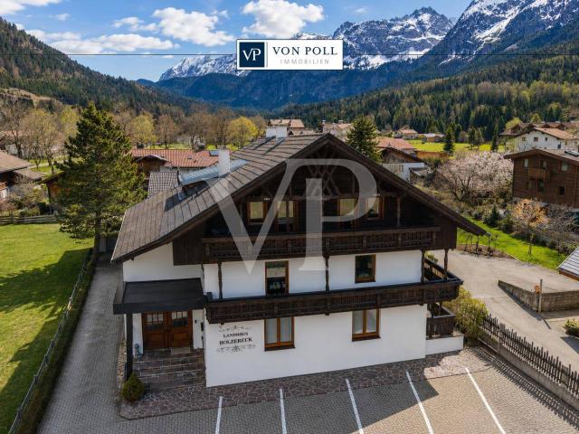 Apartmenthaus in der Zugspitzarena mit 5 FeWos & Eigentümerwohnung – inkl. Freizeitwohnsitz