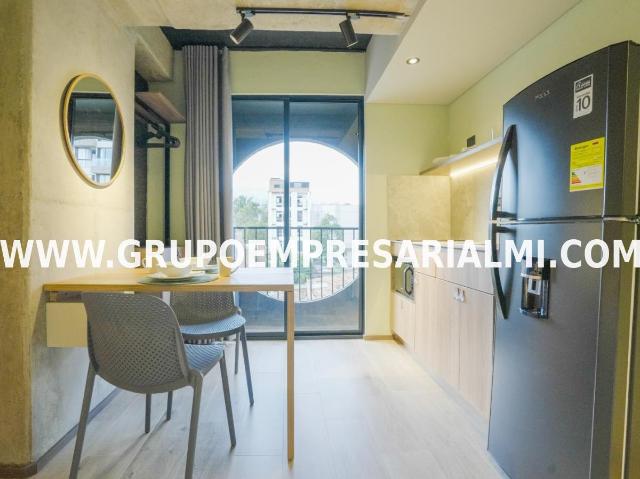 Apartaestudio Amoblado En Arriendo Sector Los Alpes Cod: 33216