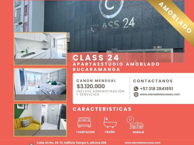 Apartaestudio en arriendo, Antonia santos centro