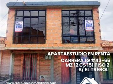 Estudio en alquiler en Cartago - Cocina amoblada