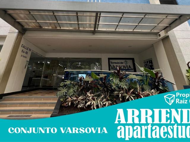 Apartaestudio en arriendo, Urbanizacion varsovia