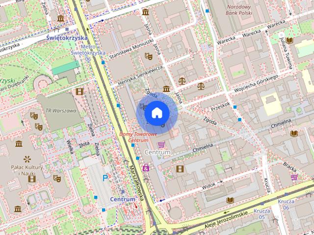 Apartament na wynajem | wysokie piętro | widok na Pałac