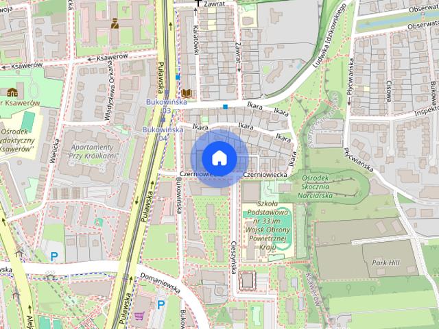 Apartament na wynajem, ul. Czerniowiecka, Warszawa Mokotów