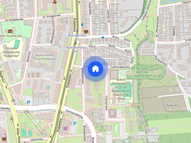 Apartament na wynajem, ul. Czerniowiecka, Warszawa Mokotów