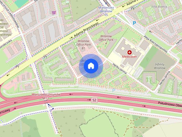Apartament na wynajem, ul. Adama Branickiego, Warszawa Wilanów