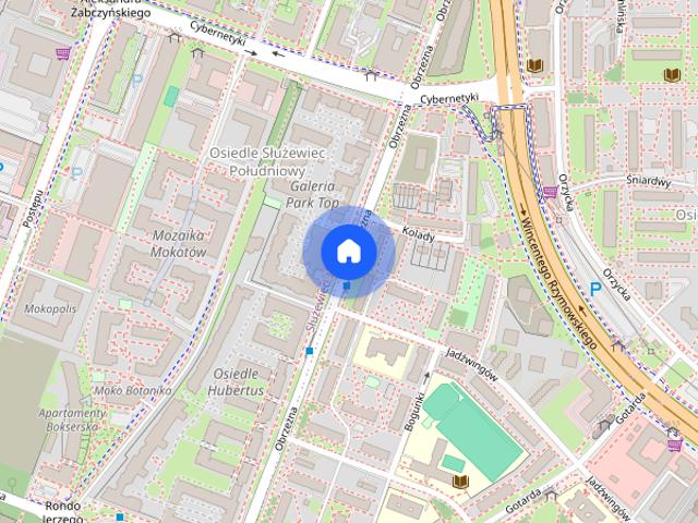 Apartament na wynajem, ul. Obrzeżna, Warszawa Mokotów