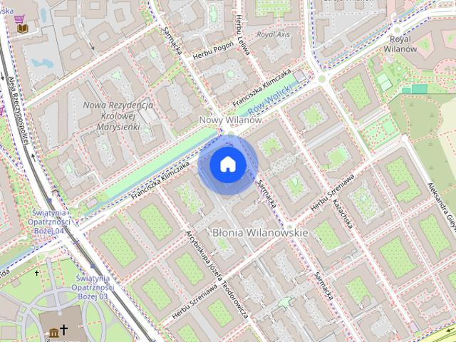 Apartament na wynajem, ul. Sarmacka, Warszawa Wilanów