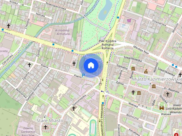 Apartament na 4 piętrze z tarasem na wynajem ul. Okulickiego 7