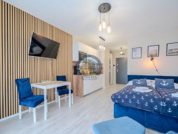 Apartament nad morzem z garażem, klimatyzacją i pełnym wyposażeniem