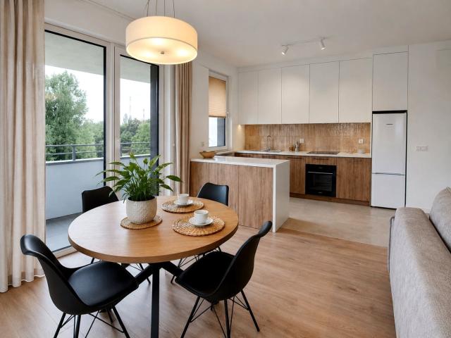 Apartament nowy Nad Sokołówką, balkon, parking Łódź, Julianów