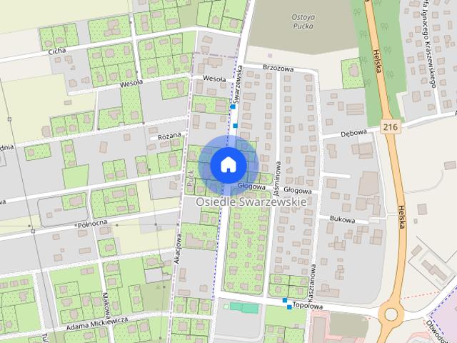 Apartament Ostoya Pucka z tarasem 2pok