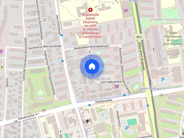 Apartament do wynajęcia, przy hali “Polonia
