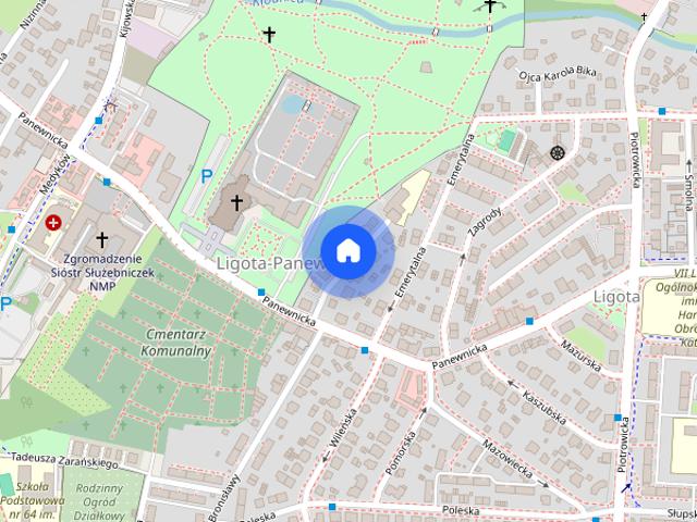Apartament kawalerka Katowice Ligota