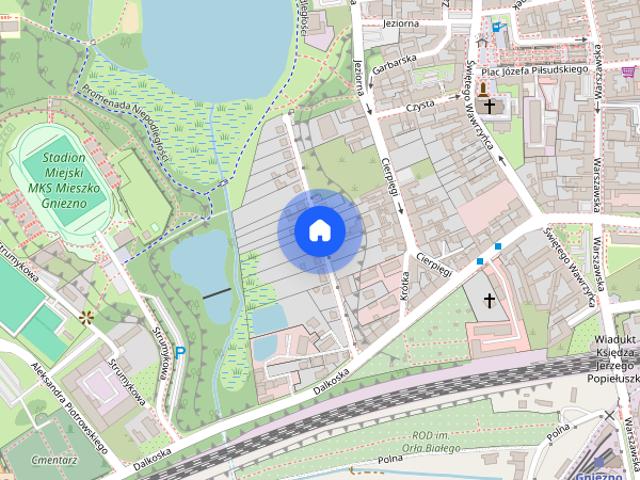 Apartament przy jeziorze w centrum Gniezna