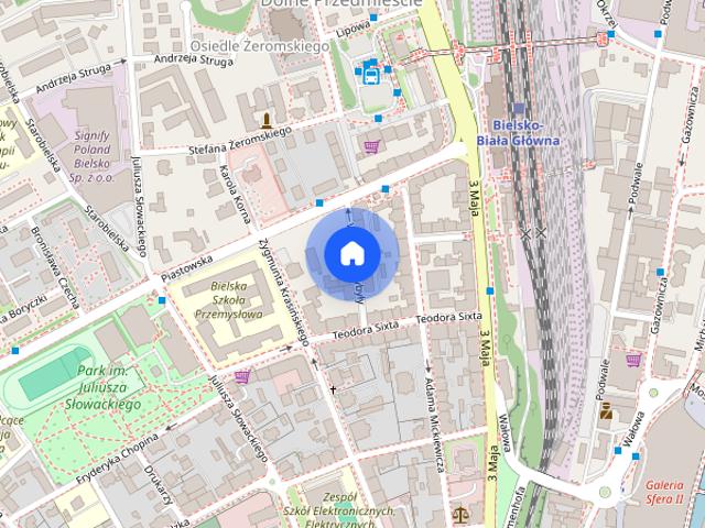 APARTAMENT w ścisłym centrum miasta