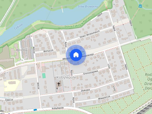 Apartament w Warzelni z widokiem na staw