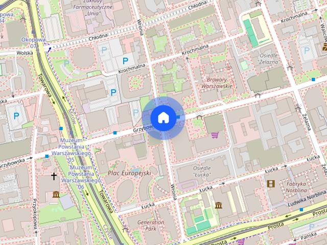 Apartament w Towarowa Square | 3 lub 4 pokoje