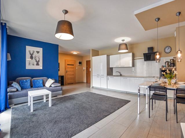 Apartament z 1 sypialnią, Chmielna 70/18