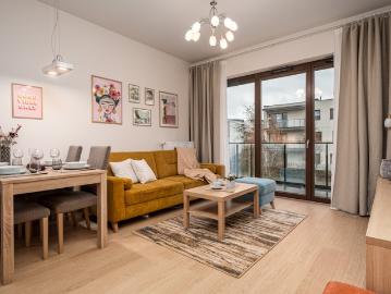 Apartament z 1 sypialnią,Mokotów, Białego Dębu 8/7