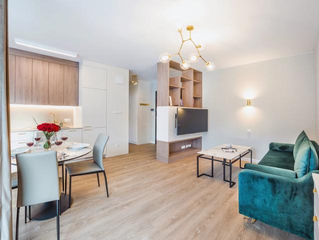 Apartament z 1 sypialnią, Okrzei 24/9