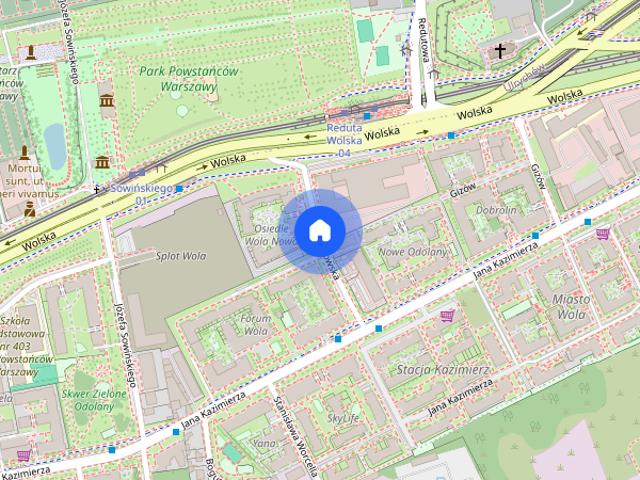 Apartament z czterema sypialniami na Woli