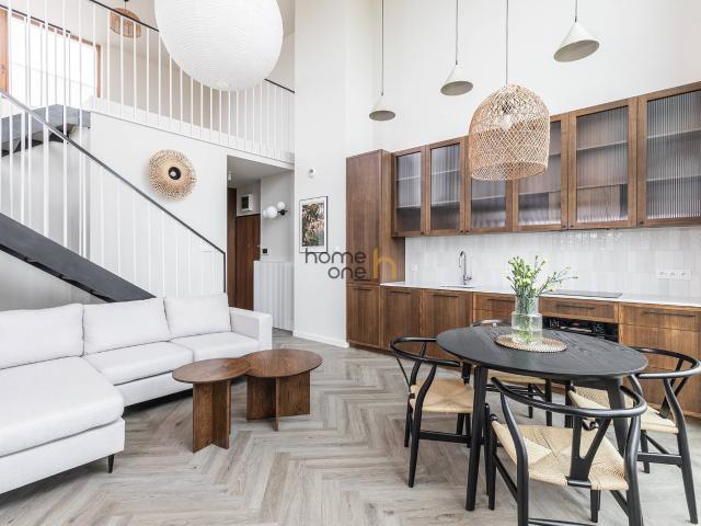 Apartament z antresolą, tarasem 40 m² i 4 pokojami