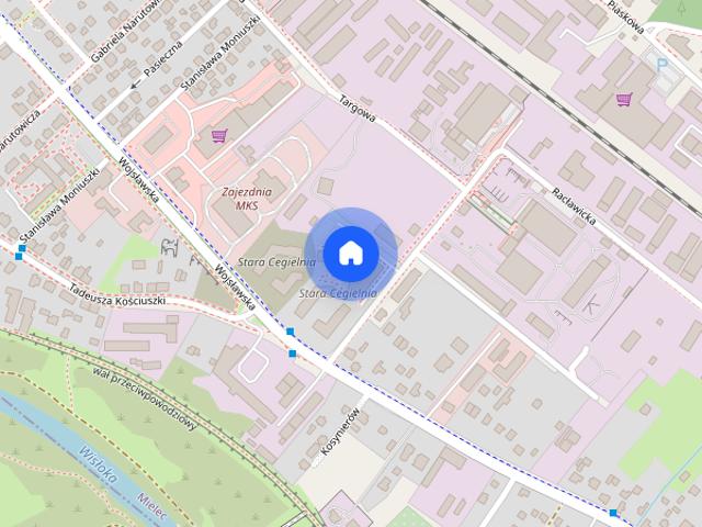 Apartament z dużym tarasem 71m² na wynajem
